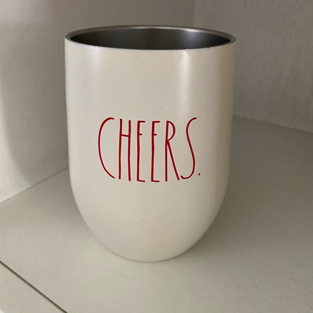 Rae Dunn metal wine cup NO LID